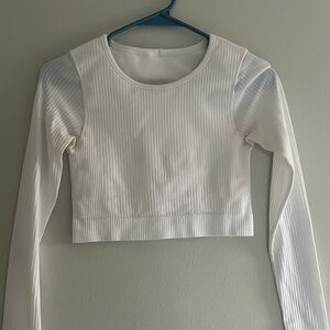 Lululemon Ebb To Street Long-sleeve White